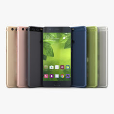 Huawei P10 All Color 3D Model