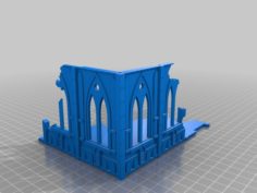 Modular Imperial Sector Building 3D Print Model