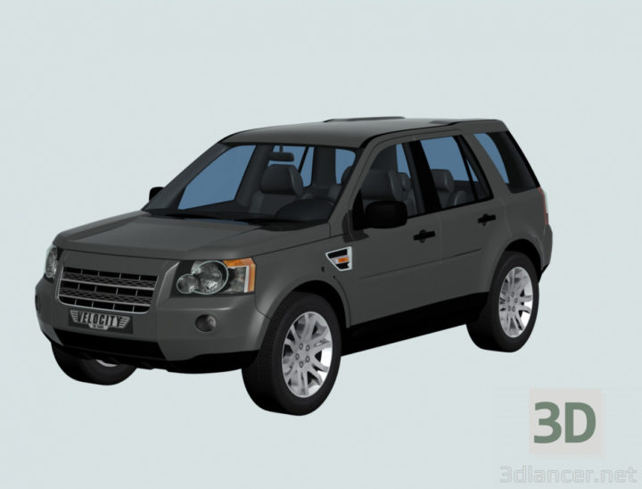 3D-Model 
LandRover FreeLAnder