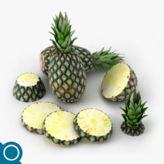 Pineapple 3D 3D Model