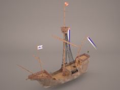 Christopher Ship 3D Model