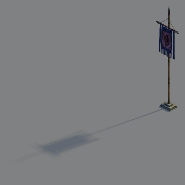 Gang – flag 3D Model