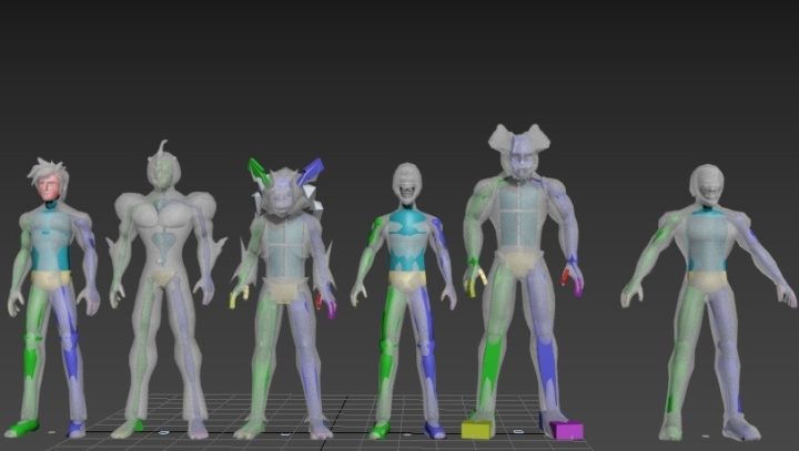 guyver piople 3D Model