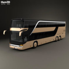 Setra S 431 DT Bus 2013 3D Model