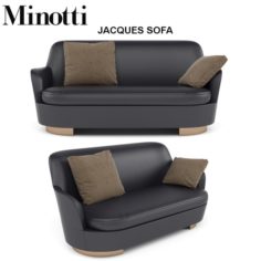 Minotti Jacques Sofa 1 3D Model