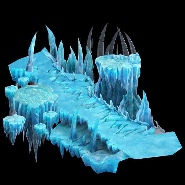 Game Model – Snow – Fairy Magic battle of wits Rem 3D Model