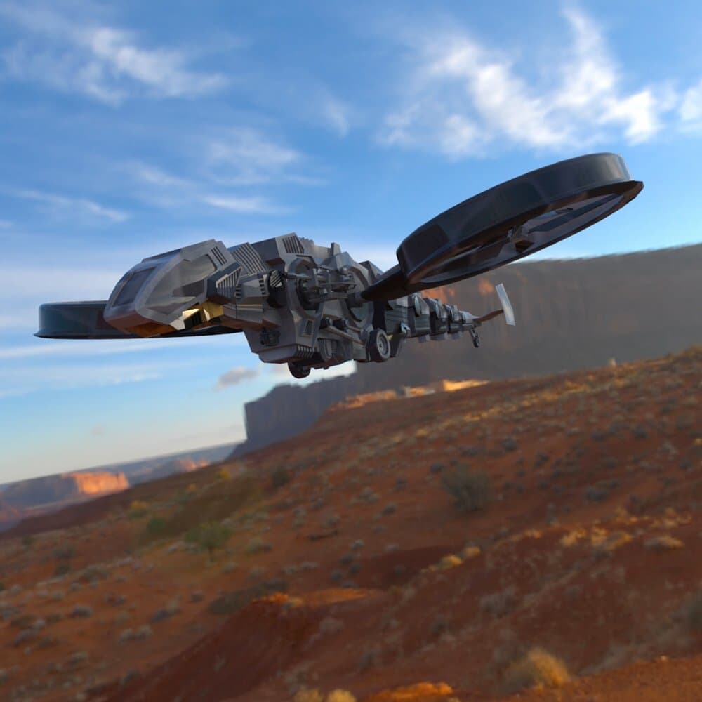 Double Coptor for Unity 3D Model