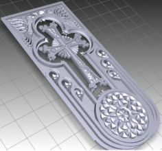 Khachkar khachqar cross stone 3D Model