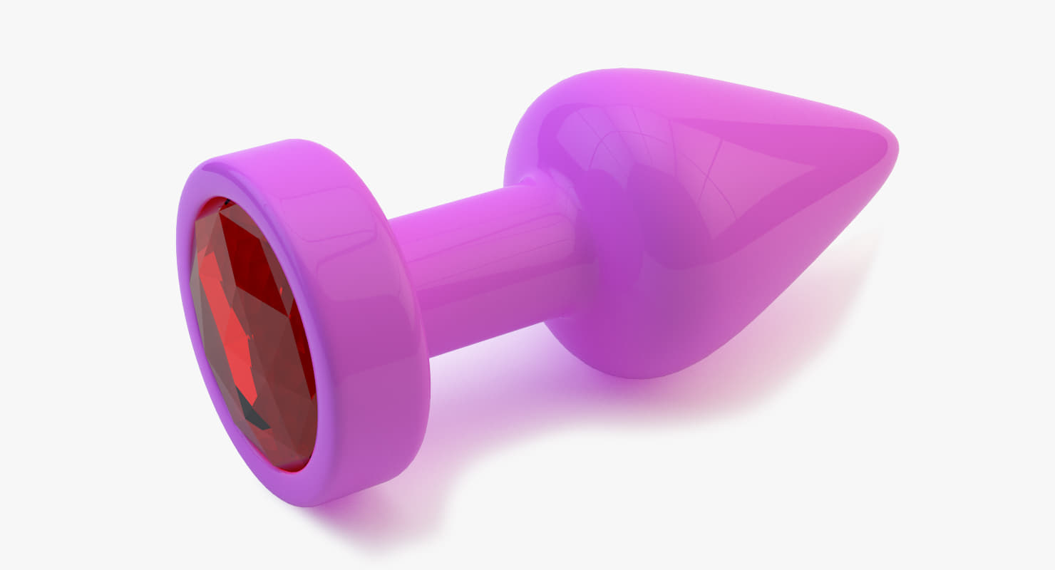 Butt Plug 3D model 3D Model