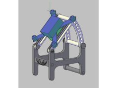 Rampa de despegue para Dron Racer 3D Print Model
