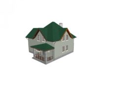 House KLGD01 3D Model