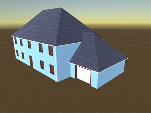 Modular House Kit 3D Model