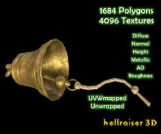 Bell – Textured 3D Model
