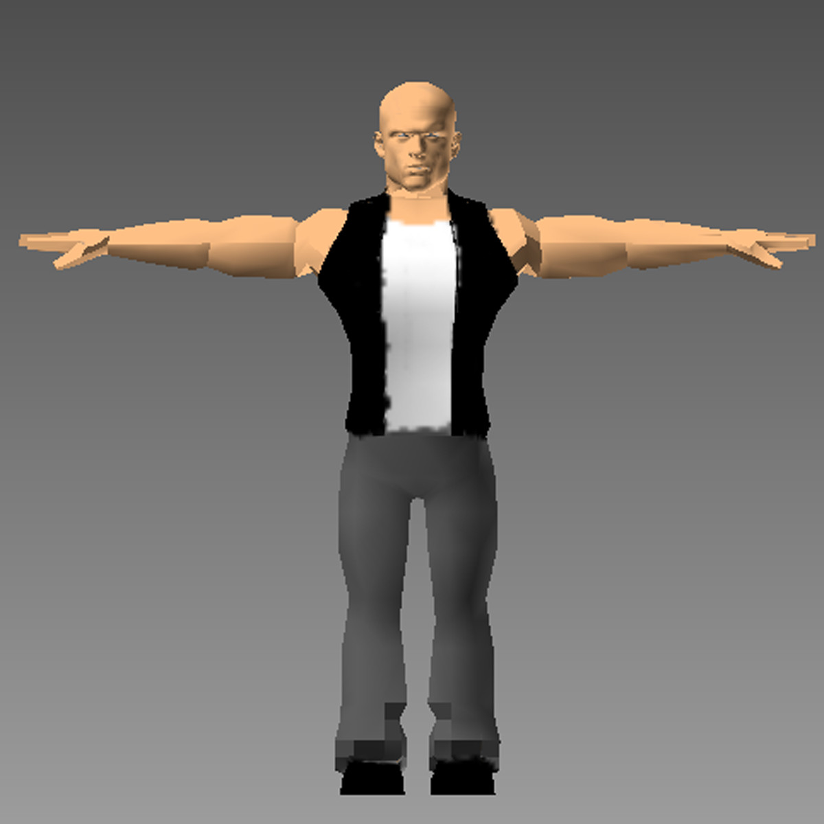 Tv man 3d model