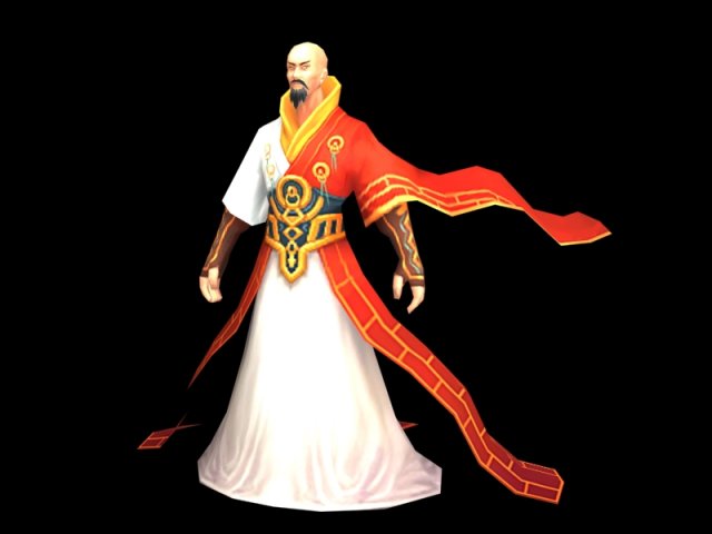 Game Model – Taoist comprehension scene – the stro 3D Model