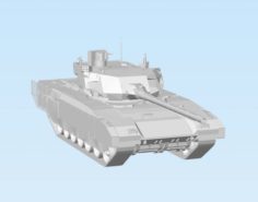 TANK T-14 ARMATA 3D Model