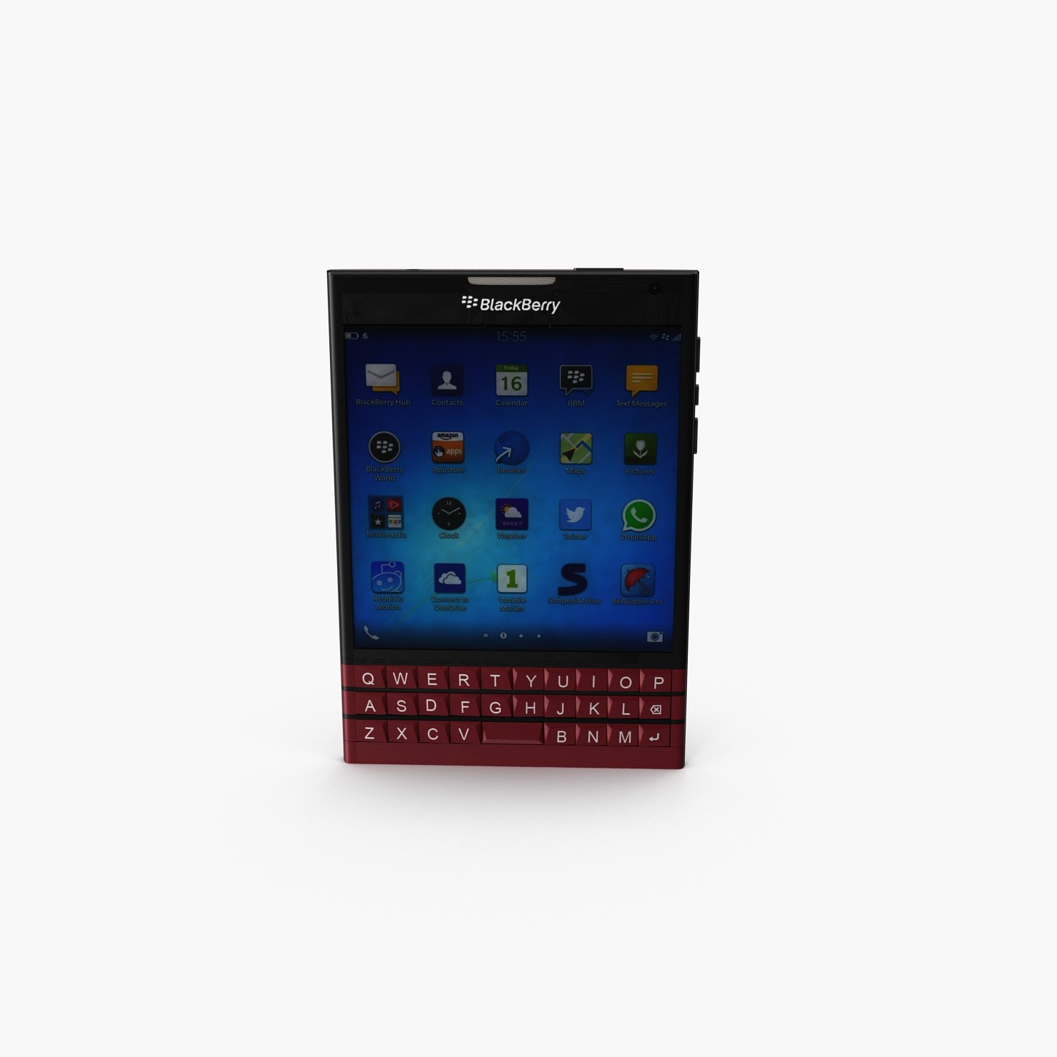 BlackBerry Passport 3D Model