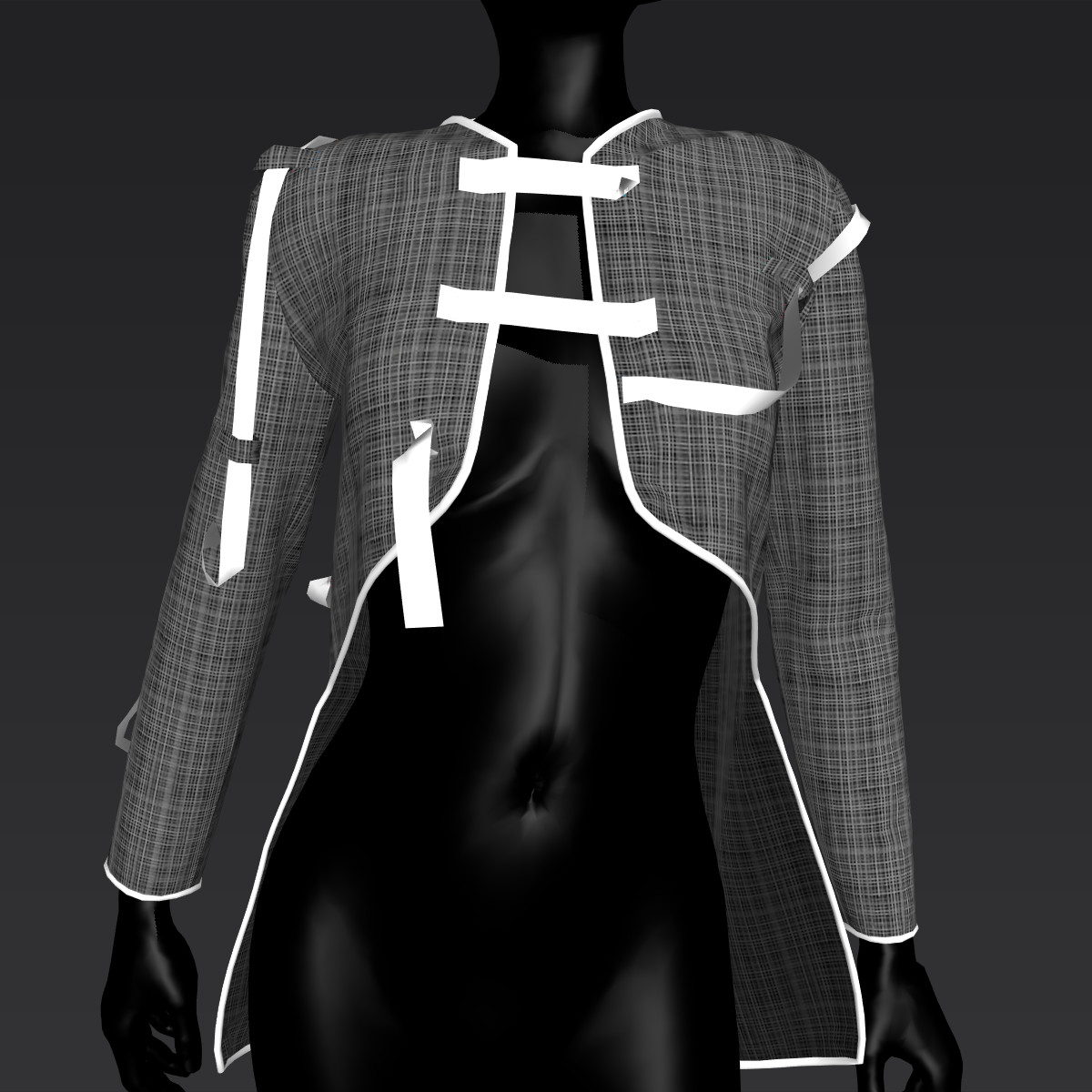 Cool jacket 3D Model