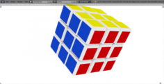 Rubiks Cube Free 3D Model