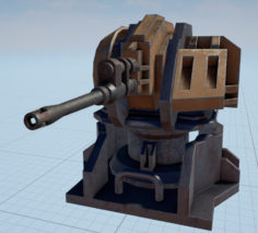 Turret01 3D Model