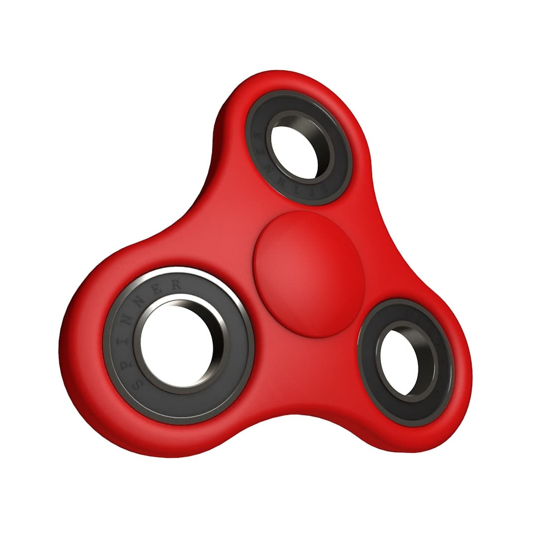 Fidget Spinner Hand Spinner Stress Toy 3D Model