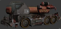 Fuel Truck 3D Model