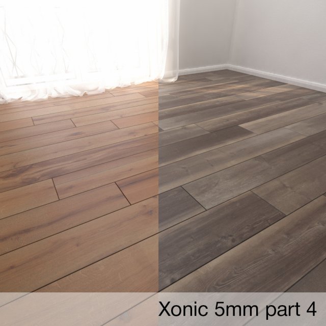 Parquet Floor Xonic 5mm part 4 3D Model