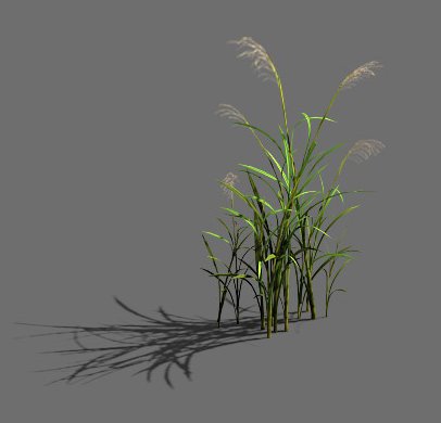 Game Model – Forest – Grass 3D Model