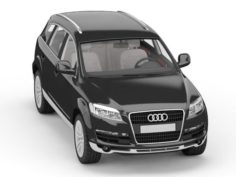 3D Audi Q7 3D Model