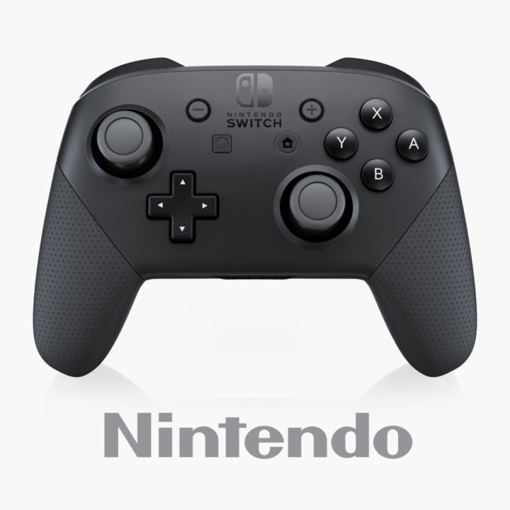 3D Nintendo Switch Pro Controller 3D Model