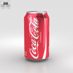 Coca-Cola Can 12 FL 3D Model
