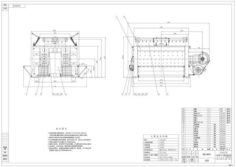 JS4000 Concrete Mixer Drawing Free 3D Model