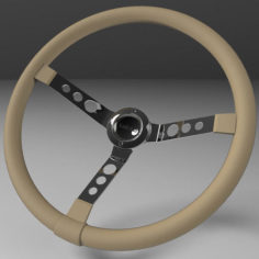Volante Lotse steering wheel Free 3D Model