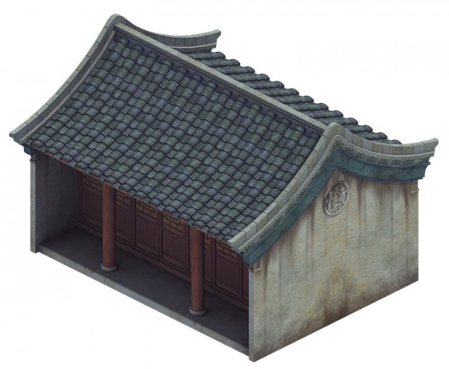 Heyang City – House 02 3D Model