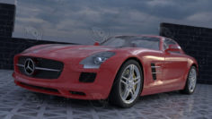 Mercedes-Benz SLS AMG 3D model 3D Model