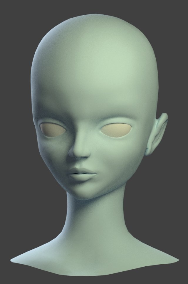 New head 3D Model