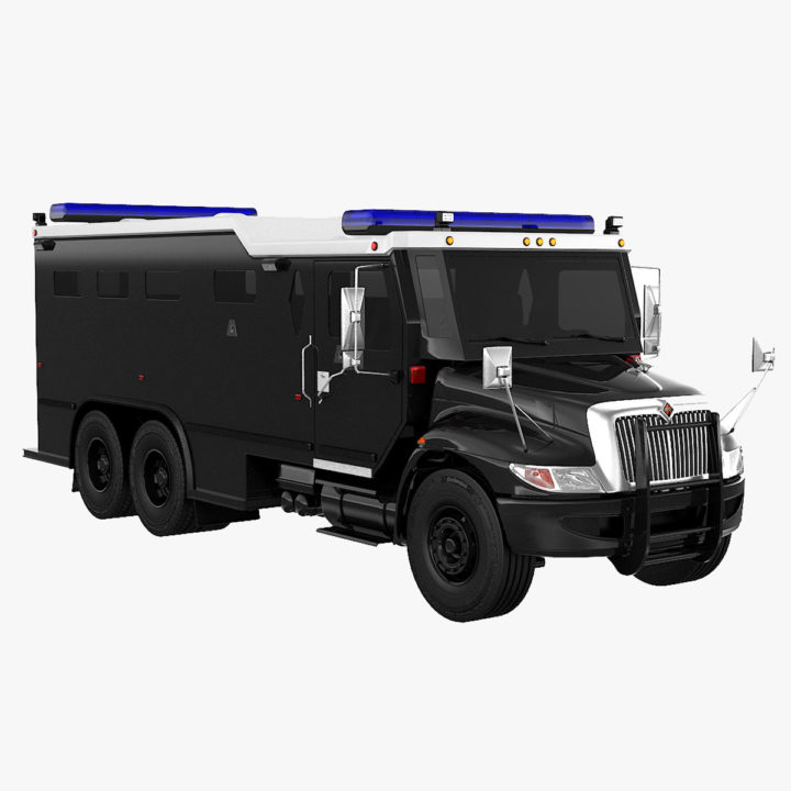 SWAT Truck 3D Model