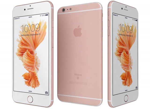Apple iPhone 6s Rose Gold 3D Model