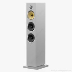 Bowers and Wilkins CM8 S2 Satin White 3D Model