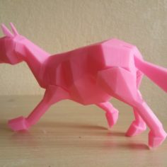 horse lowpoly 3D Print Model