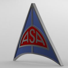 Asa logo 3D Model