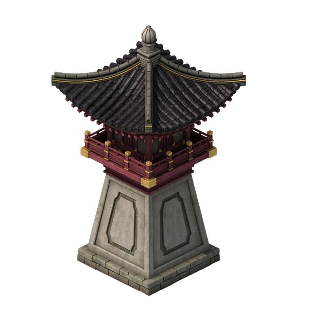 Palace – Watchtower 044 3D Model