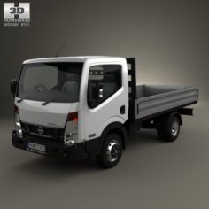 Nissan NT400 Dropside Truck 2014 3D Model