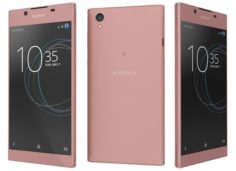 Sony Xperia L1 Pink 3D Model