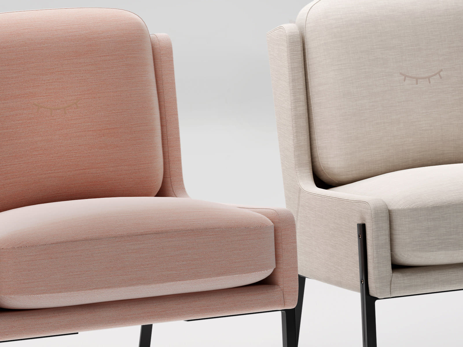 Blink Easy Chair 3D Model