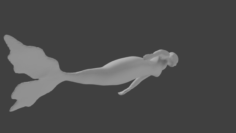 Base mermaid 3D Model