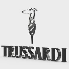 Trussardi logo 3D Model