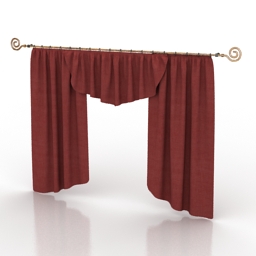 Curtain 3D Model