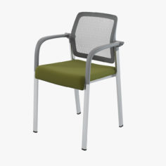 Allsteel Acuity Visitor Chair 3D Model