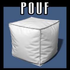 3D Pouf  (04) model 3D Model